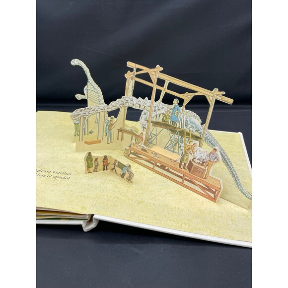 Vintage Random House Pop-Up Book Dinosaurs 1977 Nonfiction for Kids - Picture 11 of 12